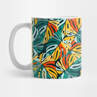 Monstera Leaves Mug